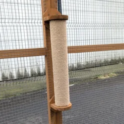 Griffoir en sisal pour catio modulable chat « Kat’Venture »