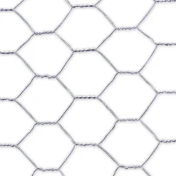 Grillage poule en acier galvanisé à chaud triple torsion 25m x 1,5m épaisseur 0,8 mm - Zen Farm