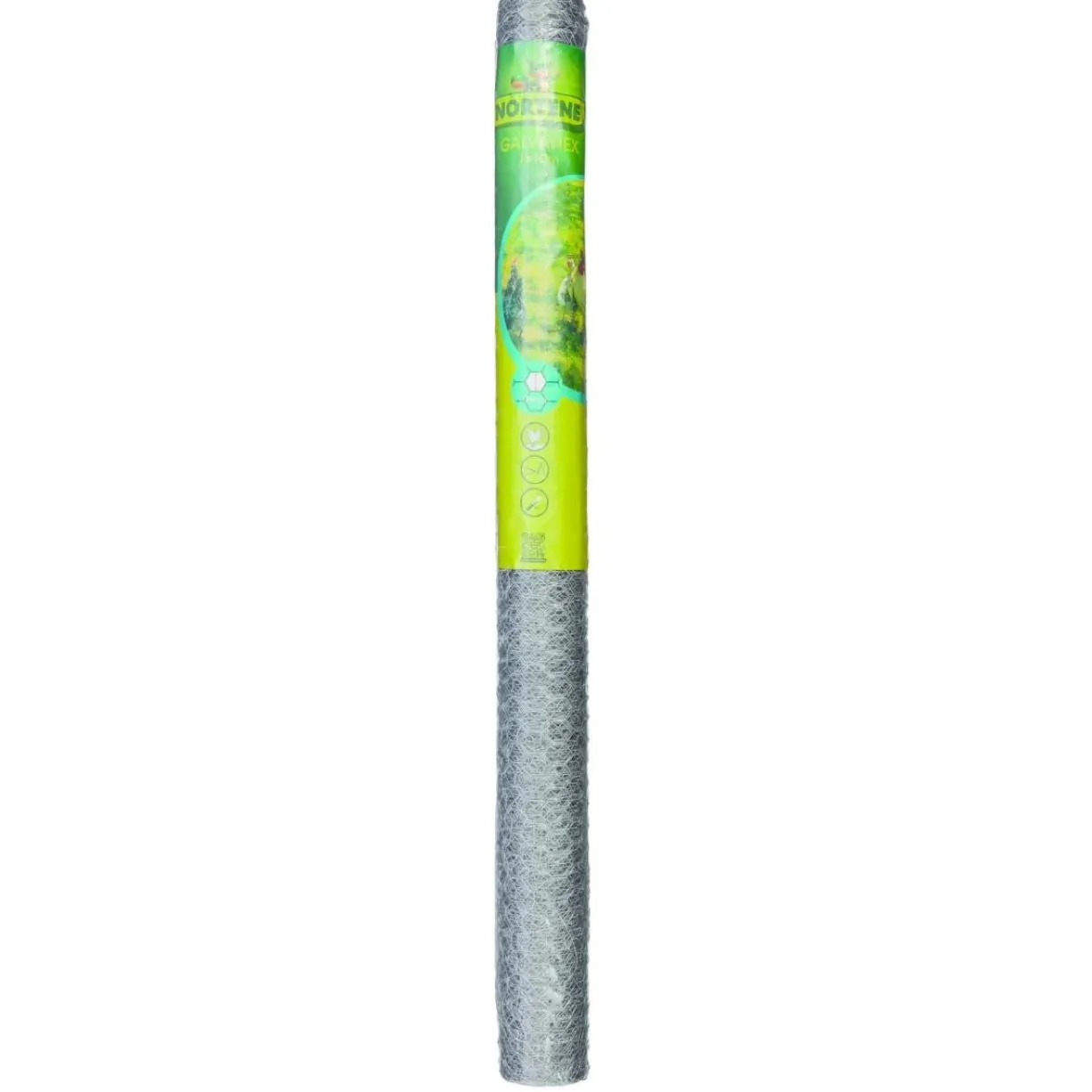 Grillage poule en acier galvanisé triple torsion 10m x 50cm Galvanex - Nortene