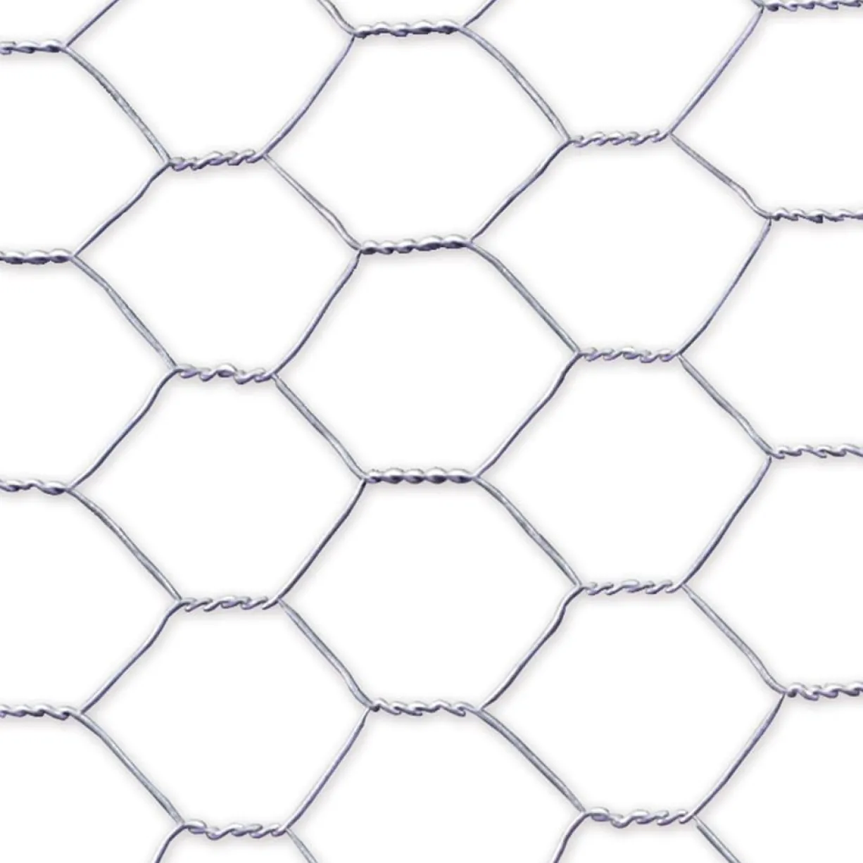 Grillage poule en acier galvanisé triple torsion 10m x 50cm Galvanex - Nortene