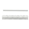 Guide pour cloison de séparation pour cages d’élevage oiseaux 90 cm blanc - 2GR