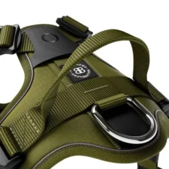 Harnais anti traction chien Hurricane vert olive taille M - BullyBillows