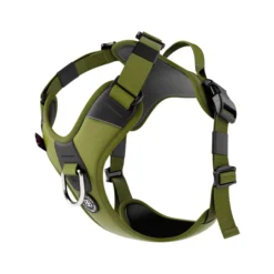 Harnais anti traction chien Hurricane vert olive taille M - BullyBillows