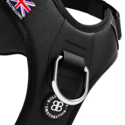 Harnais anti traction chien Hurricane noir taille S - BullyBillows