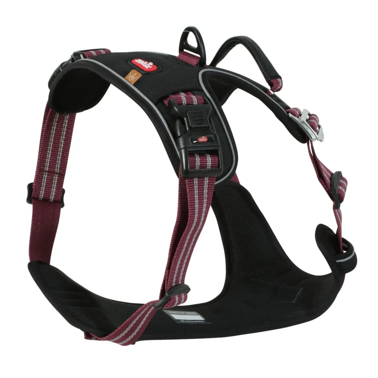 Harnais technique chien Bivouak taille XL rouge - Zolux