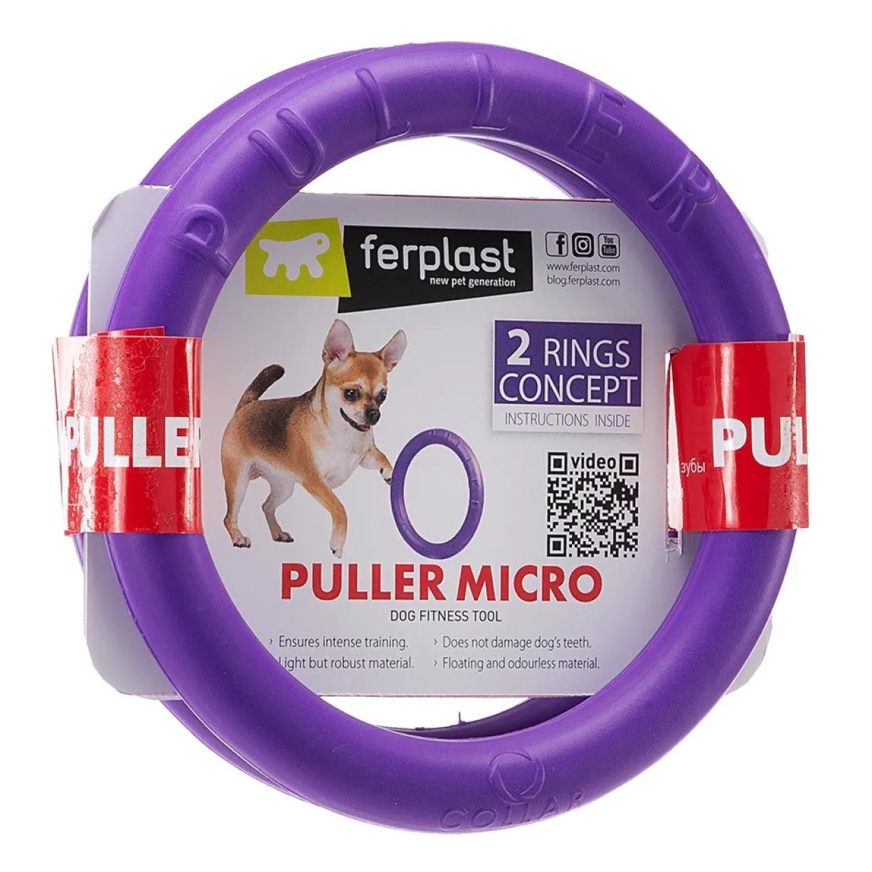 Jouet interactif pour chien Puller Mini x2 - Ferplast