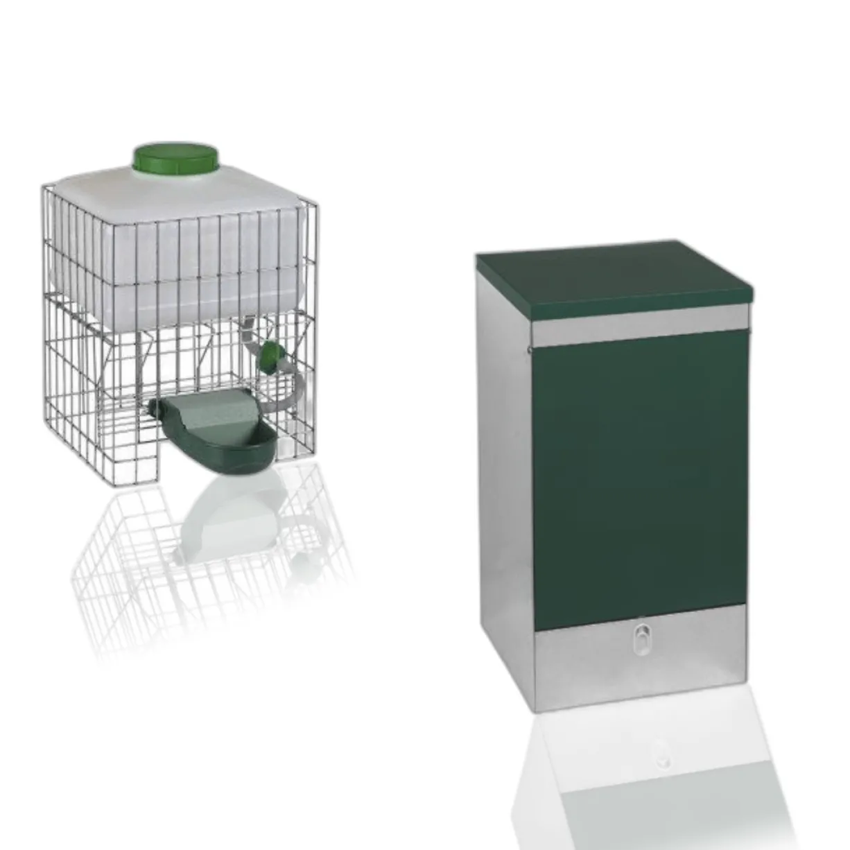 Kit Abreuvoir 10L et Mangeoire Smart pour chiens taille S 15L - Gaun