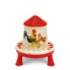 Kit abreuvoir 5L mangeoire 4Kg poule à pieds plastique gamme Eco Happy Range