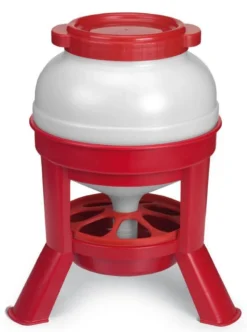 Kit abreuvoir 20L mangeoire 20L poule avec pieds - Gaun