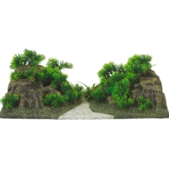 Kit aquarium poisson Initio 40cm blanc et décor Landscape Road - Zolux
