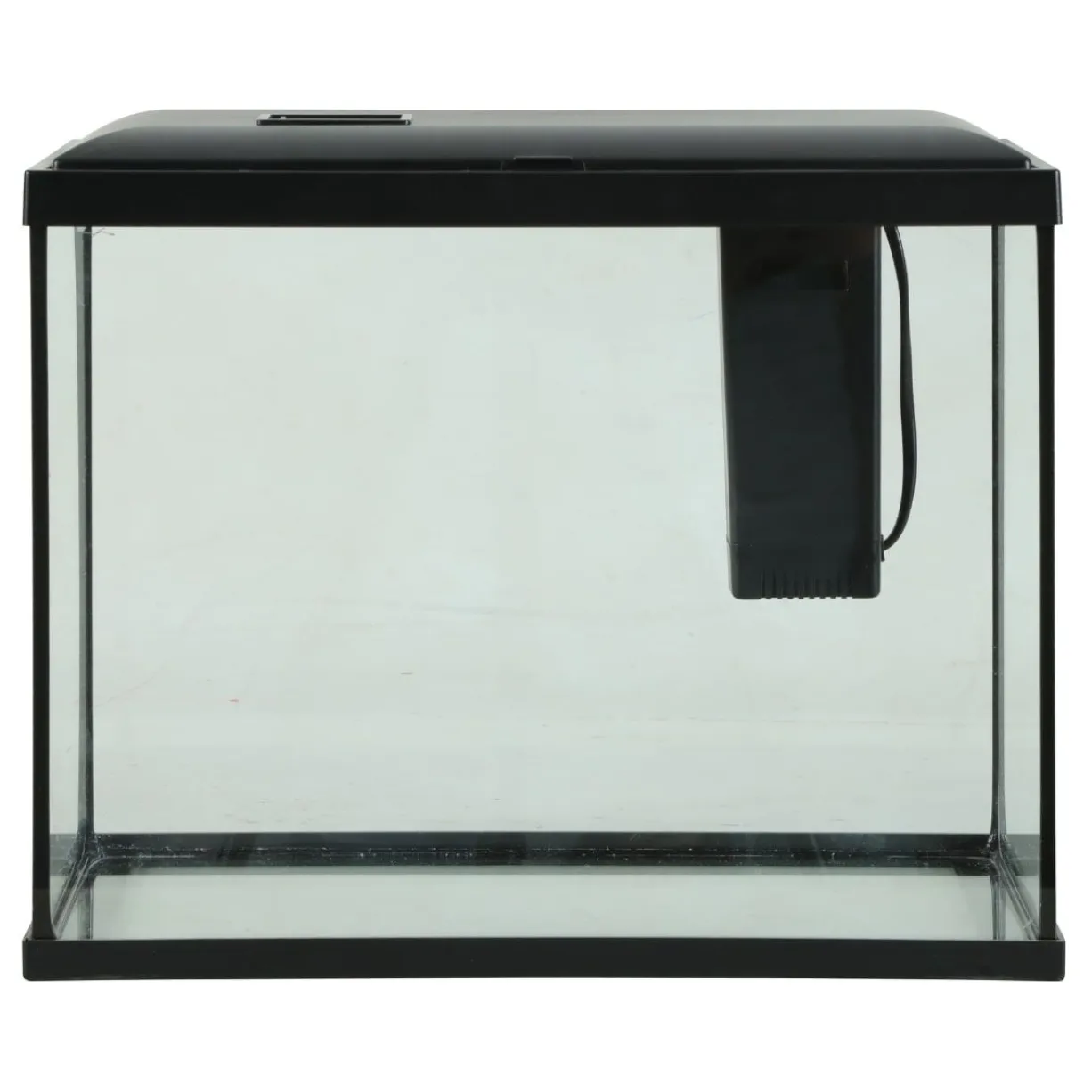 Kit aquarium poisson Initio 35cm noir et décor Landscape Red Soil - Zolux
