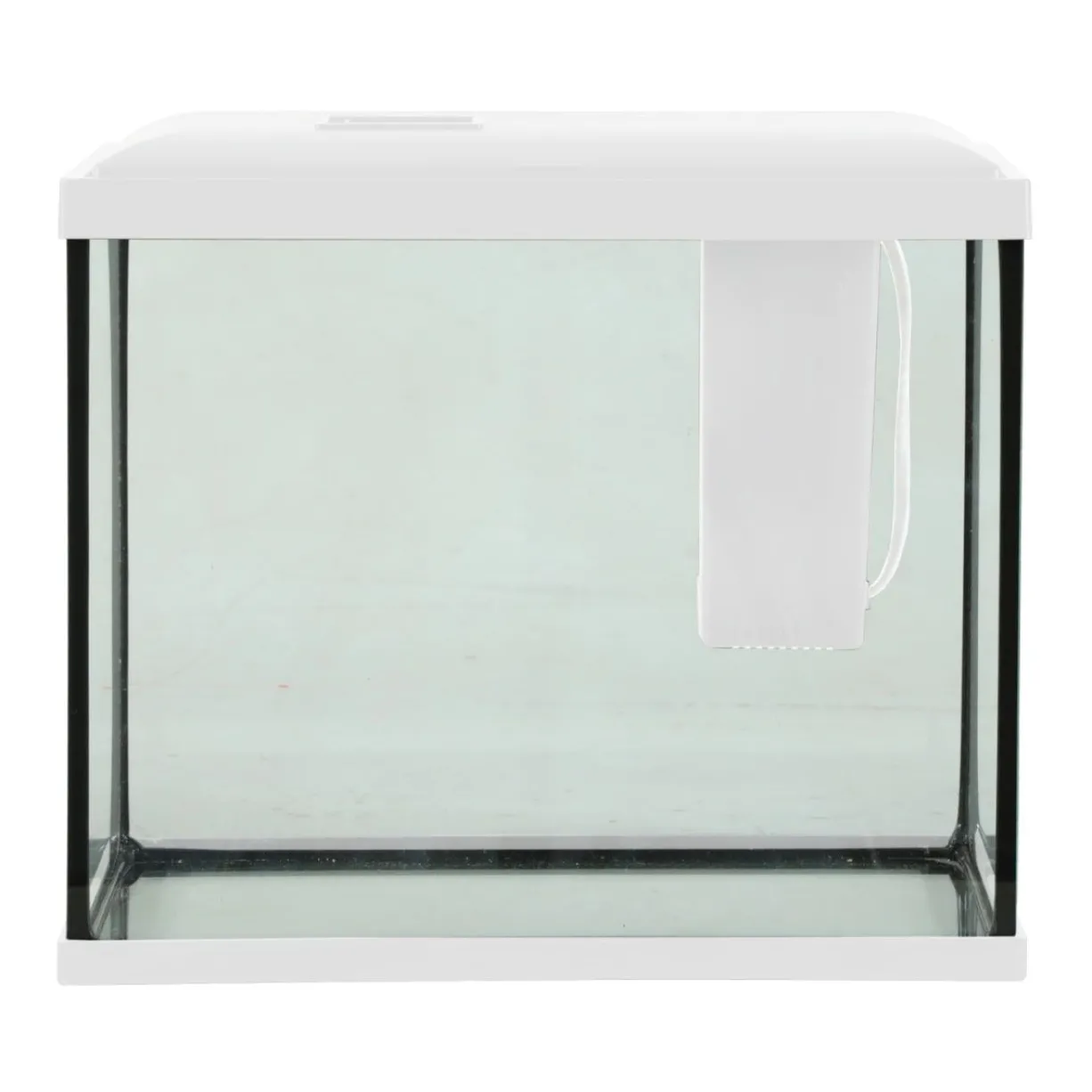 Kit aquarium poisson Initio 30cm blanc et décor Landscape Red Soil - Zolux