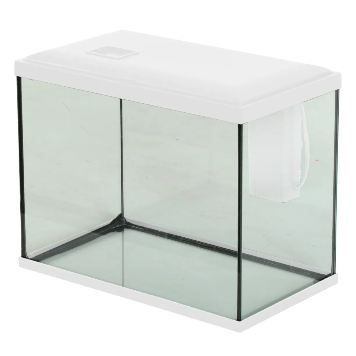 Kit aquarium poisson Initio 35cm blanc et décor Landscape Road - Zolux
