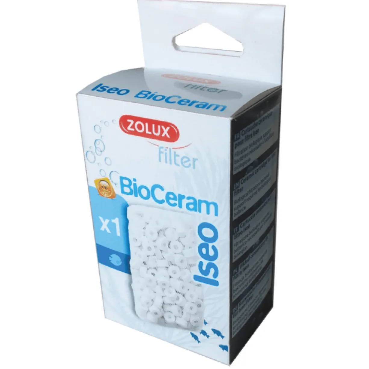 Kit cartouches filtrantes aquarium Iseo Tana 60, 80, 100 - Zolux