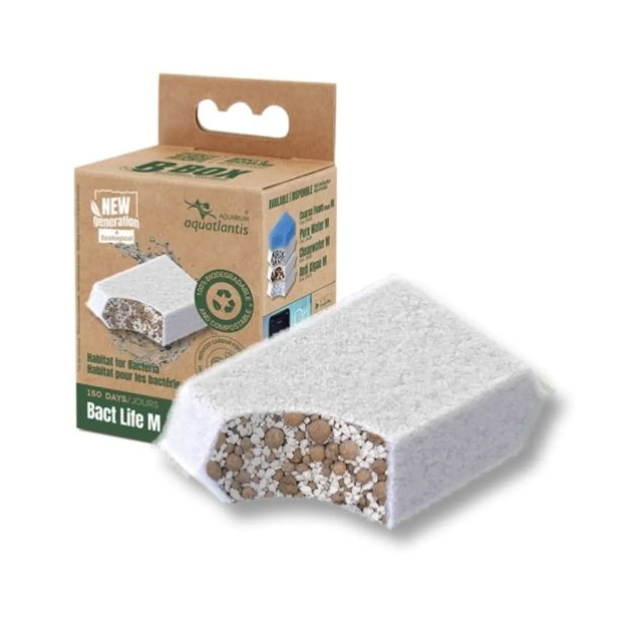 Kit cartouches 5 mois pour filtre d’aquarium BioBox Mini 1 - Aquatlantis