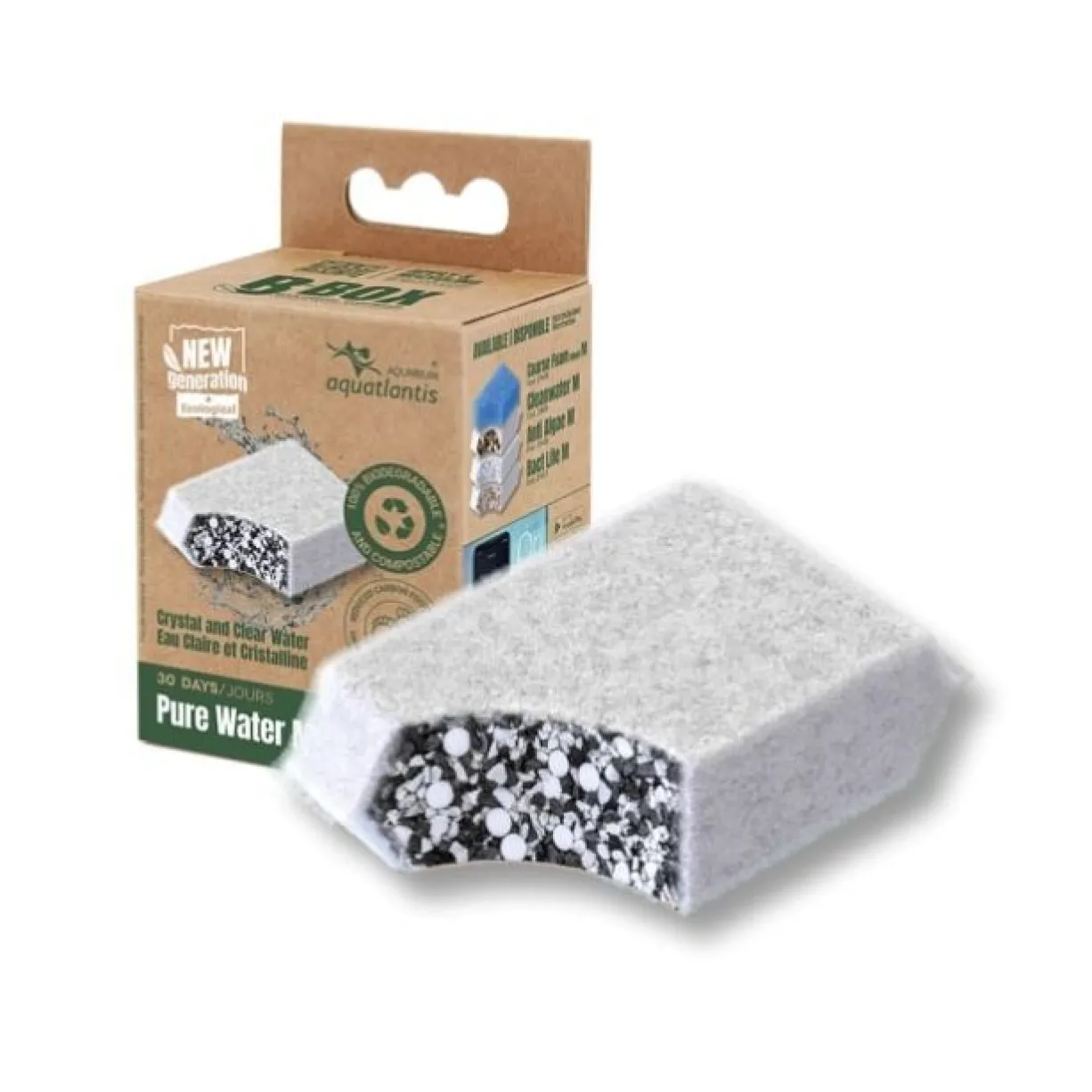 Kit cartouches 5 mois pour filtre d’aquarium BioBox Mini 2 - Aquatlantis