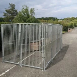 Kit Chenil Premium 8m² Large Double – Animal Valley - KeniLux