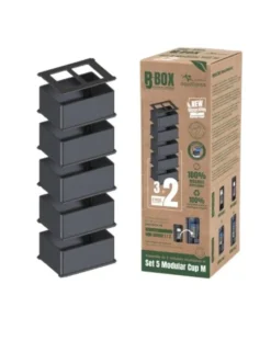 Kit de conversion pour filtres Mini BioBox 5 gobelets (3 + 2 gratuits) - Aquatlantis