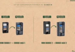 Kit de conversion pour filtres Mini BioBox 5 gobelets (3 + 2 gratuits) - Aquatlantis