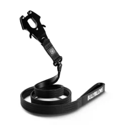 Laisse chien anti-torsion Lighter Swivel Combat noire - BullyBillows