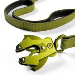 Laisse Ladder Combat et harnais Hurricane vert olive taille M - BullyBillows