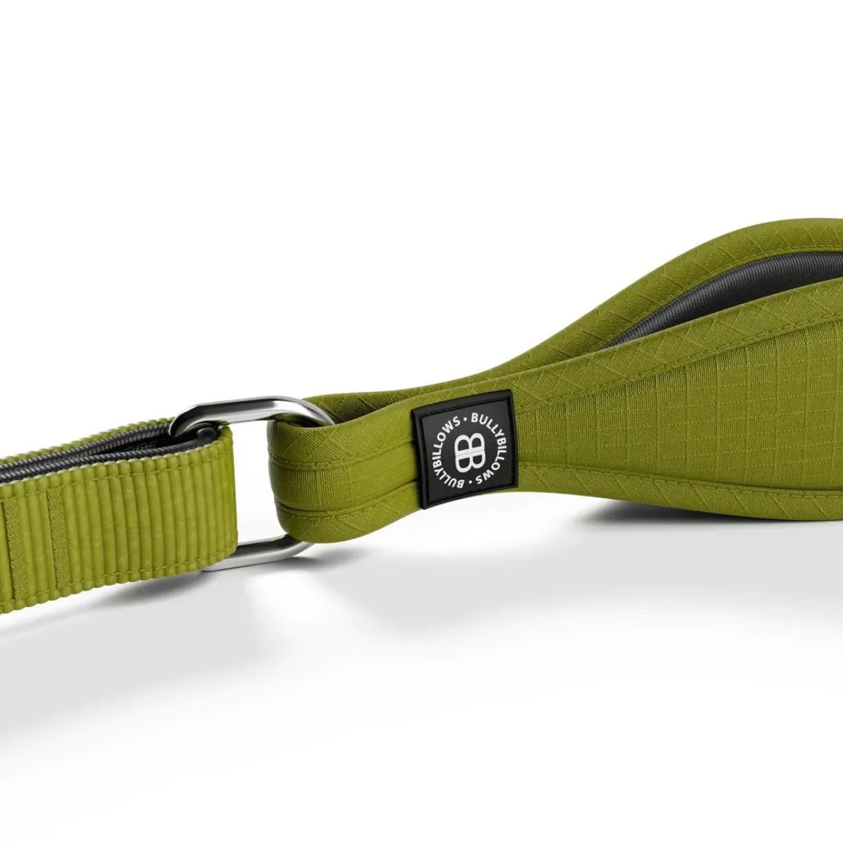 Laisse Ladder Combat et harnais Hurricane vert olive taille L - BullyBillows