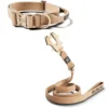 Laisse Lighter Swivel Combat et collier Lighter Combat Collar 4cm beige taille L - BullyBillows