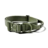 Laisse Lighter Swivel Combat et collier Lighter Combat Collar 4cm kaki taille M - BullyBillows