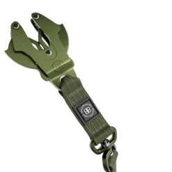 Laisse Lighter Swivel Combat et collier Lighter Combat Collar 4cm kaki taille M - BullyBillows