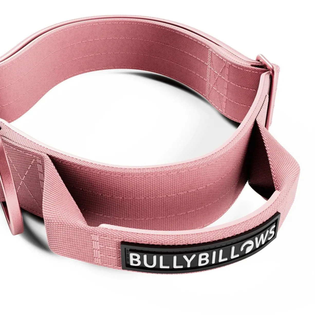 Laisse Lighter Swivel Combat et collier Lighter Combat Collar 4cm rose taille L - BullyBillows