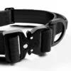 Laisse Lighter Swivel Combat et collier Lighter Combat Collar 4cm noir taille L - BullyBillows