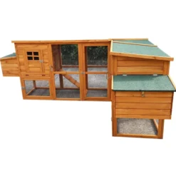 Liquidation - Clapier double toit shingle vert