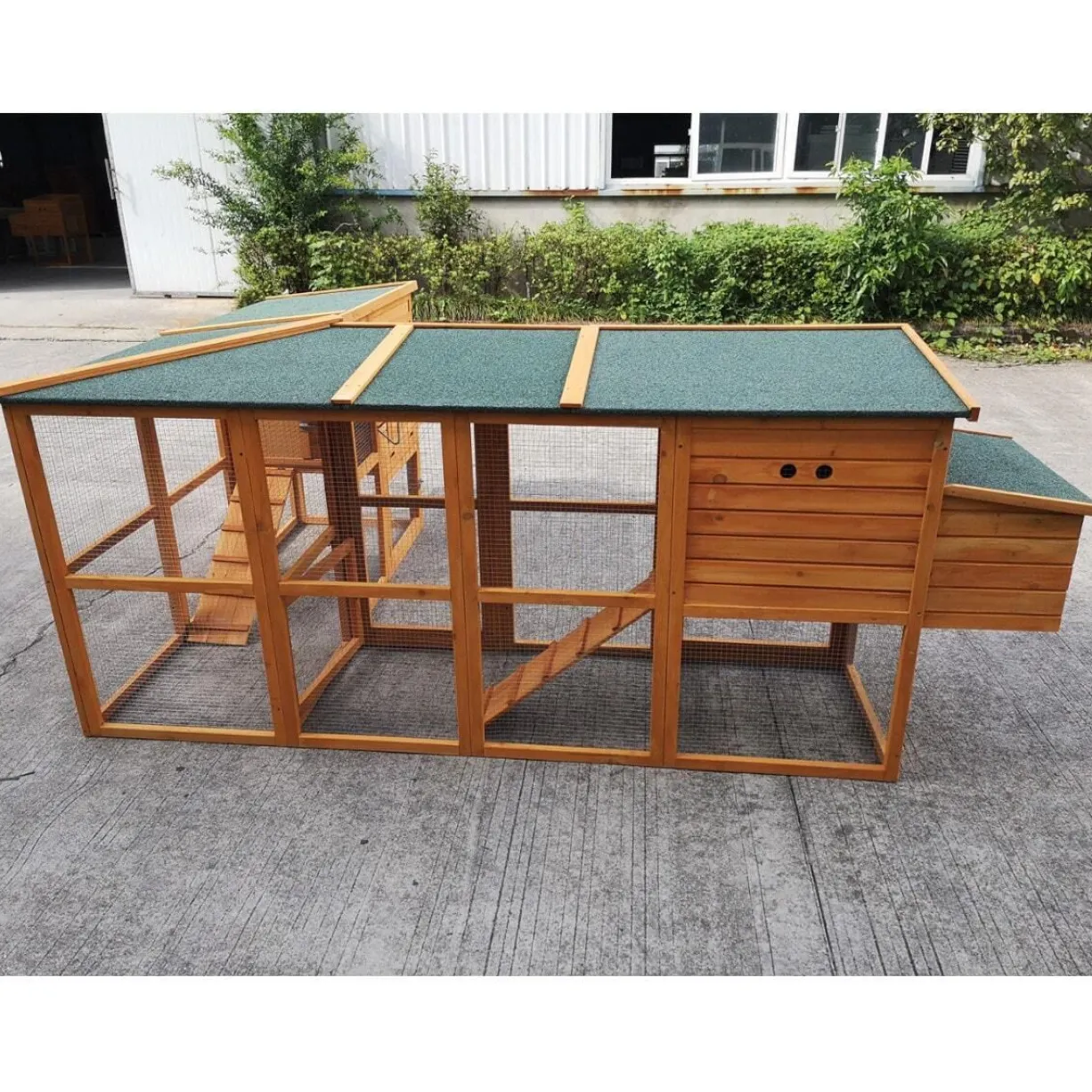 Liquidation - Clapier double toit shingle vert