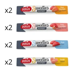 Lot de 8 friandises Sweeties saveurs mixtes pour chat - Zolux