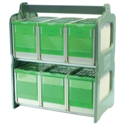 Mallette transport d’oiseaux 6 cages Secondino Medio - 2GR