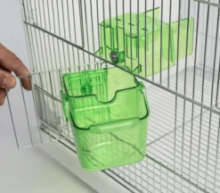 Mangeoire modulaire oiseaux 130ML transparente - 2GR