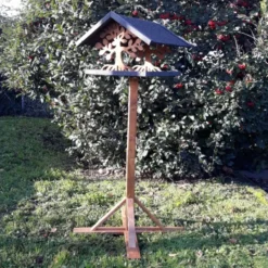 Mangeoire oiseaux sur pied Arbre à construire bois Epicéa FSC