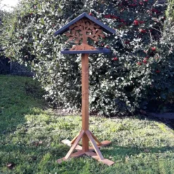 Mangeoire oiseaux sur pied Arbre à construire bois Epicéa FSC