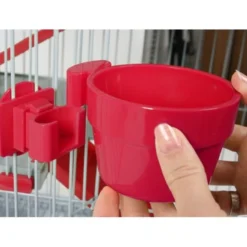 Mangeoire Plastique 9.5cm anis