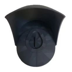 Mangeoire poule en plastique tube opaque gris Altéa 3kg - Evena