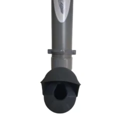 Mangeoire poule en plastique tube opaque gris Altéa 5kg - Evena