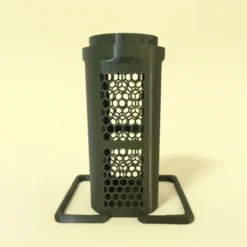 Mangeoire pour oiseaux sauvages modulable Céleste avec module cacahuètes vert olive - Evena