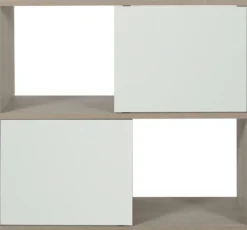 Meuble pour aquarium Iseo Tana 80cm mélaminé blanc - Zolux