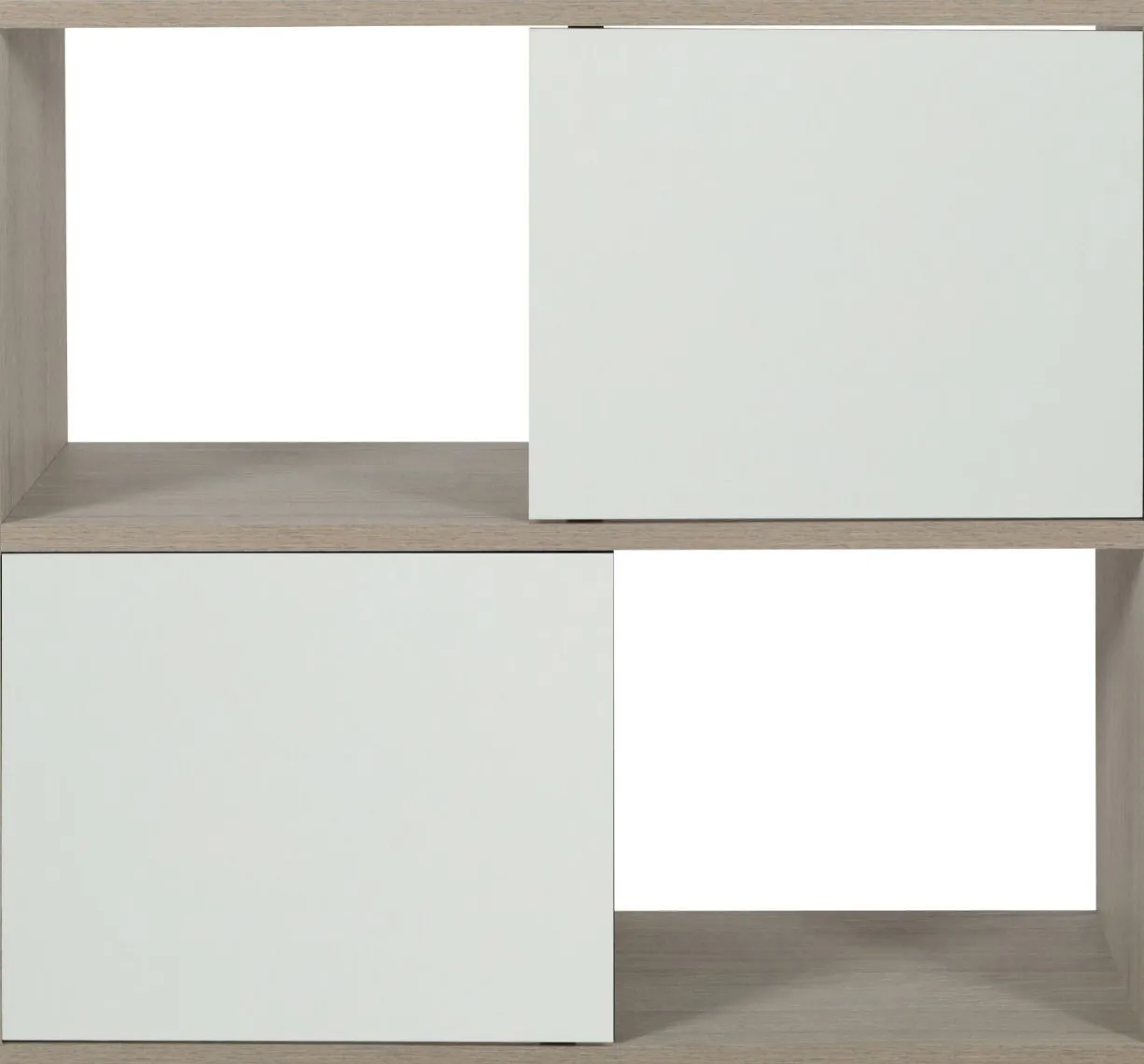Meuble pour aquarium Iseo Tana 80cm mélaminé blanc - Zolux