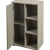 Meuble pour aquarium poisson équipé Idro 50 zebrano gris - Zolux