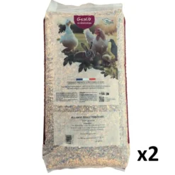 Mélange poule pondeuse mélange de céréales 20 kg x 2 - Gasco