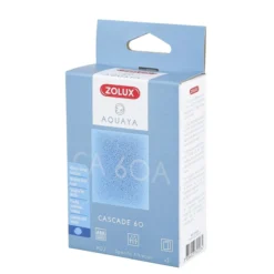 Mousse bleue medium pour filtre aquarium Cascade 60 Aquaya x 2 - Zolux