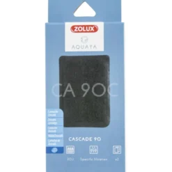Mousse Zeocarb pour filtre aquarium Cascade 90 Aquaya x 2 - Zolux
