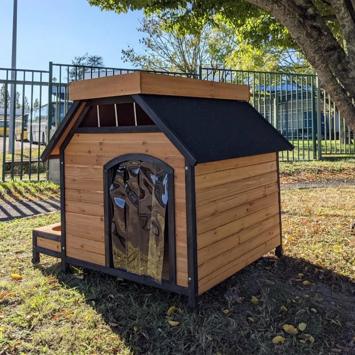 Niche Beauceron pour chien avec Jardinière taille M