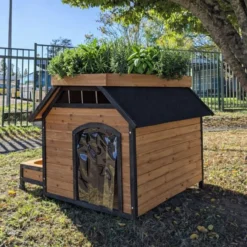 Niche Beauceron pour chien avec Jardinière taille M